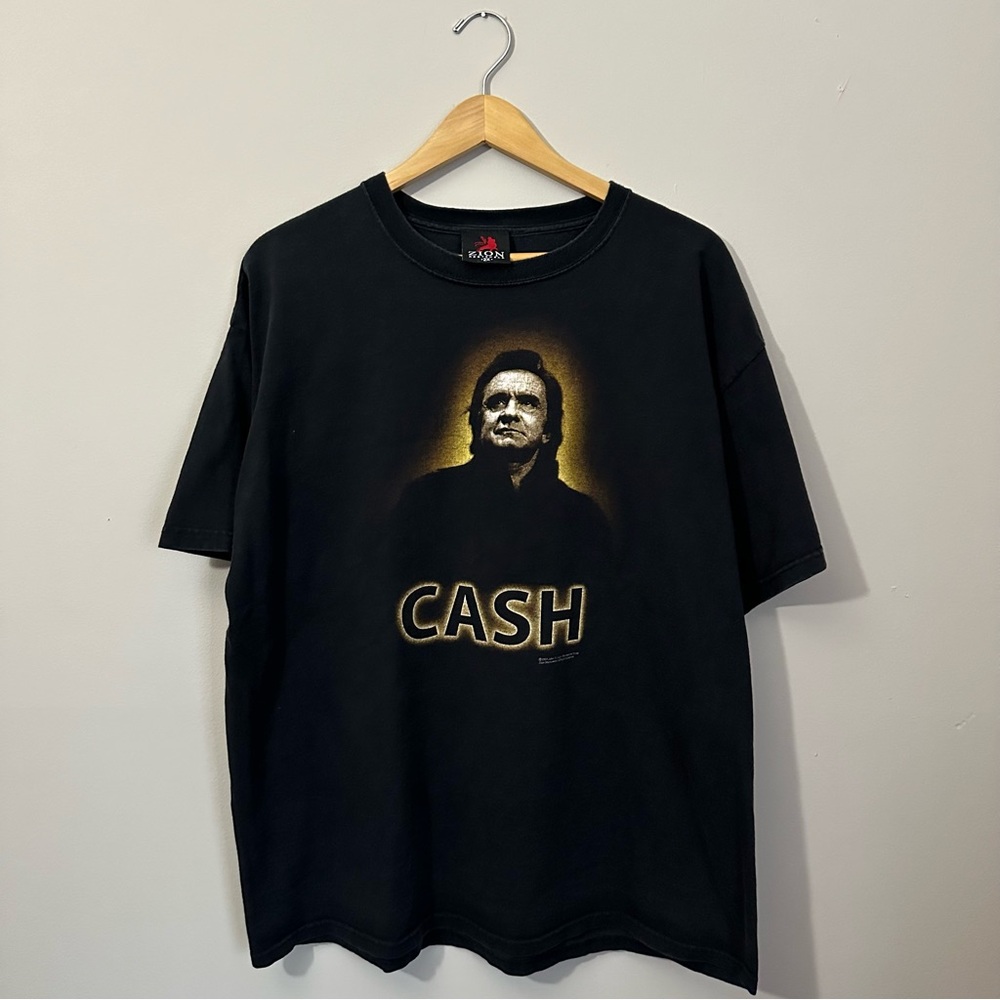 Vintage Y2K Johnny Cash Zion Rootswear T Shirt Mens Size XXL